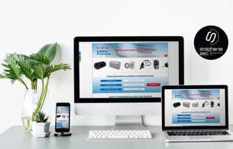 Webdesign du site internet Hobi France