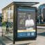 Création de l'Affiche Sandra Leclerc Immobilier pour campagne abris de bus JC Decaux